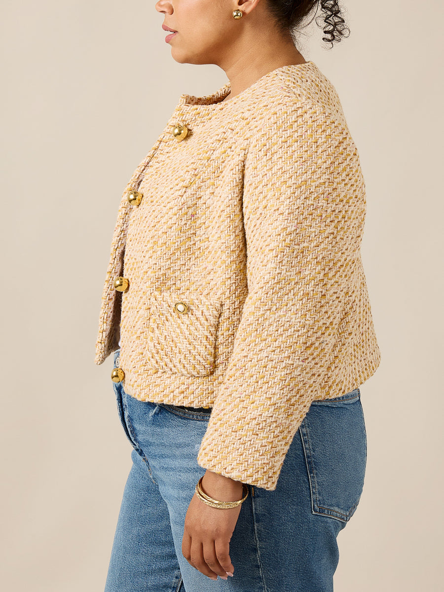 Peggy Jacket | Bracelet Length Sleeve  | Plus Size Jacket Pattern | Closet Core Crew