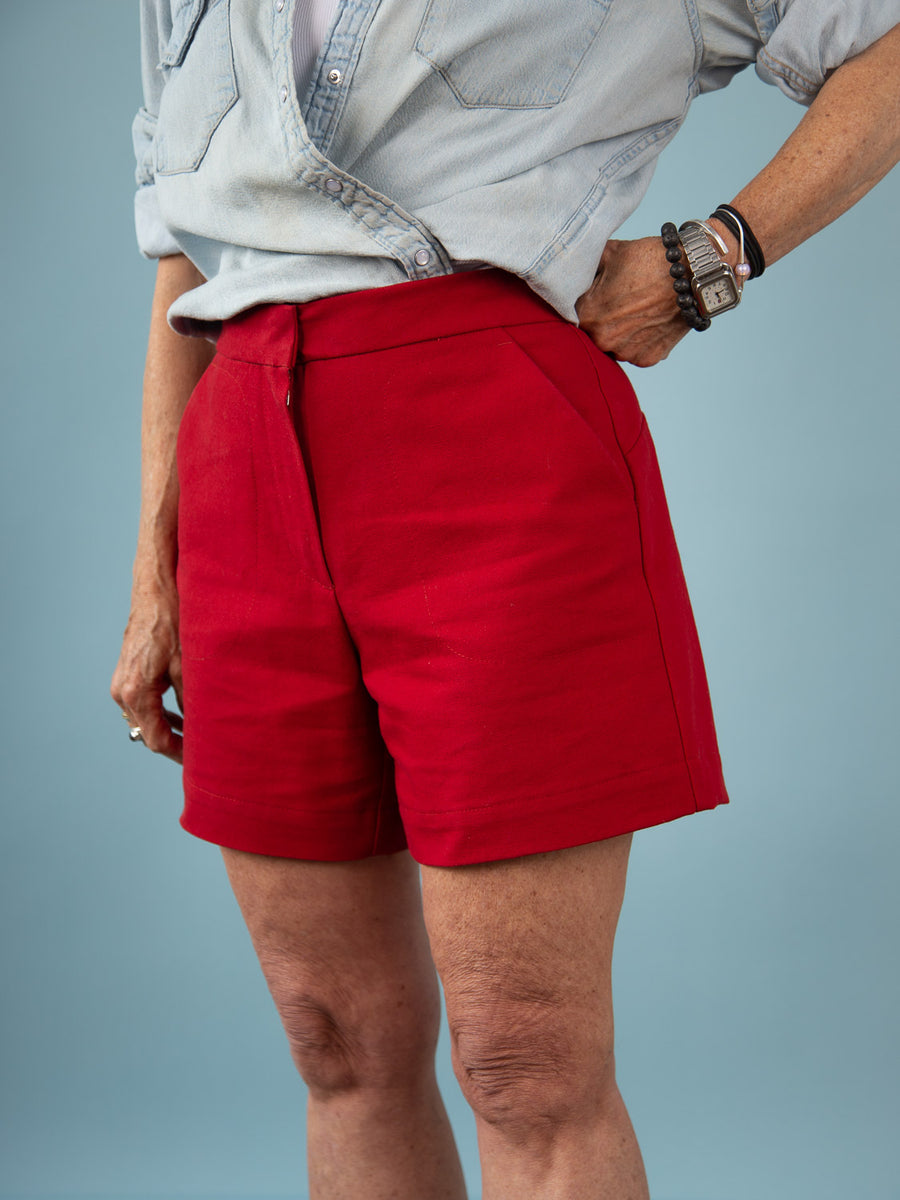 Poppy Camp Shorts - Long | Shorts Pattern | Closet Core Crew