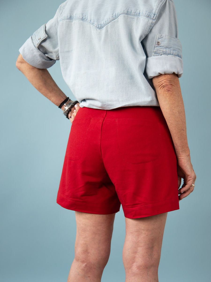 Poppy Camp Shorts - Long | Shorts Pattern | Closet Core Crew