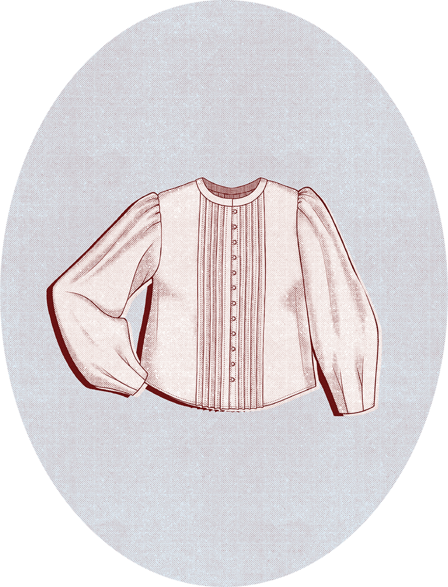 Emmeline Blouse - Crew Pattern