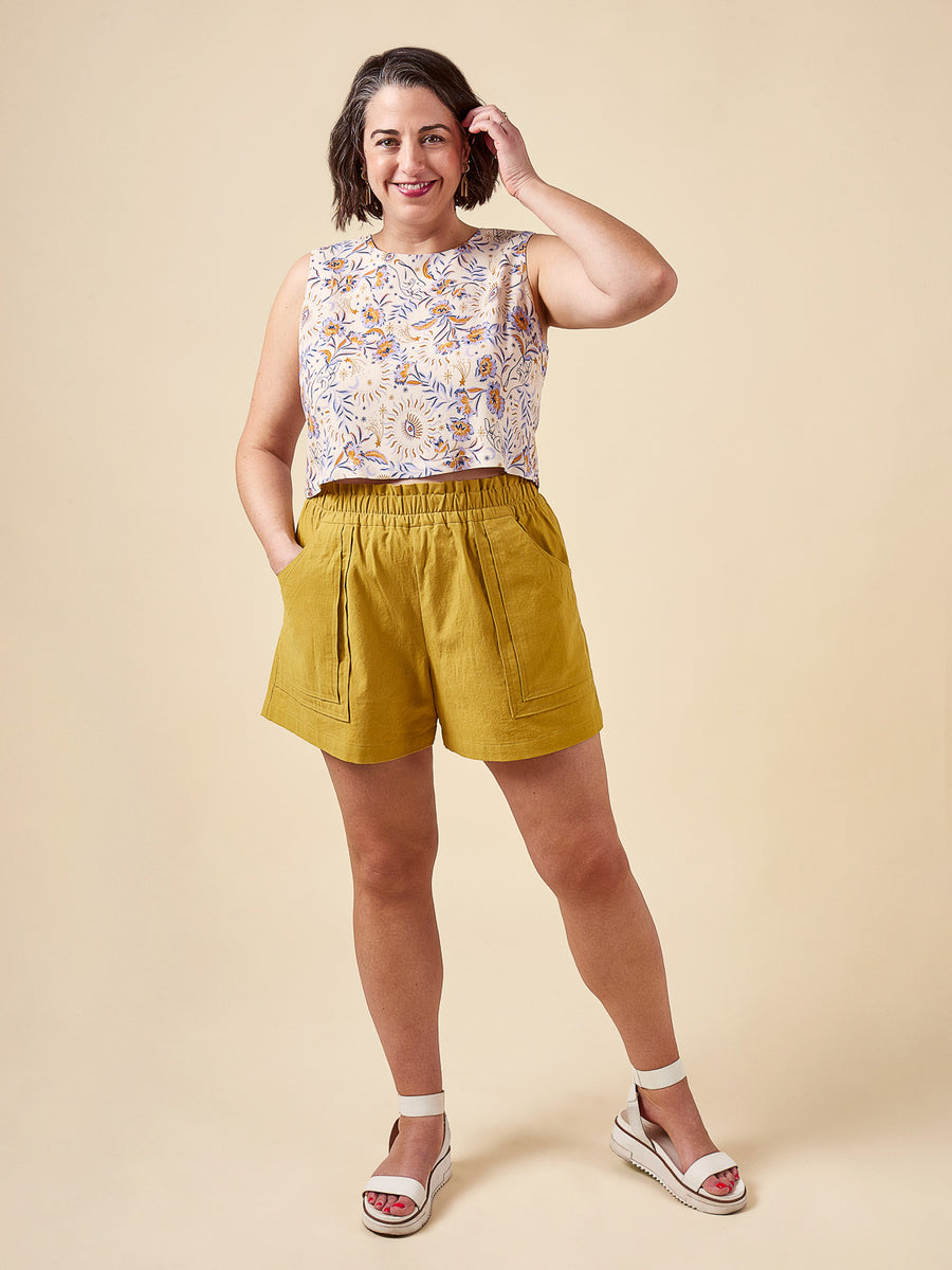 Sepia Shorts | Shorts Pattern | Closet Core Patterns