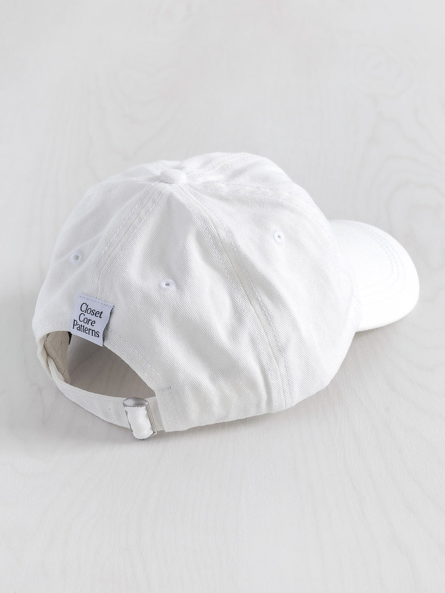 Casquette Sewcialism - Blanc + Lavande