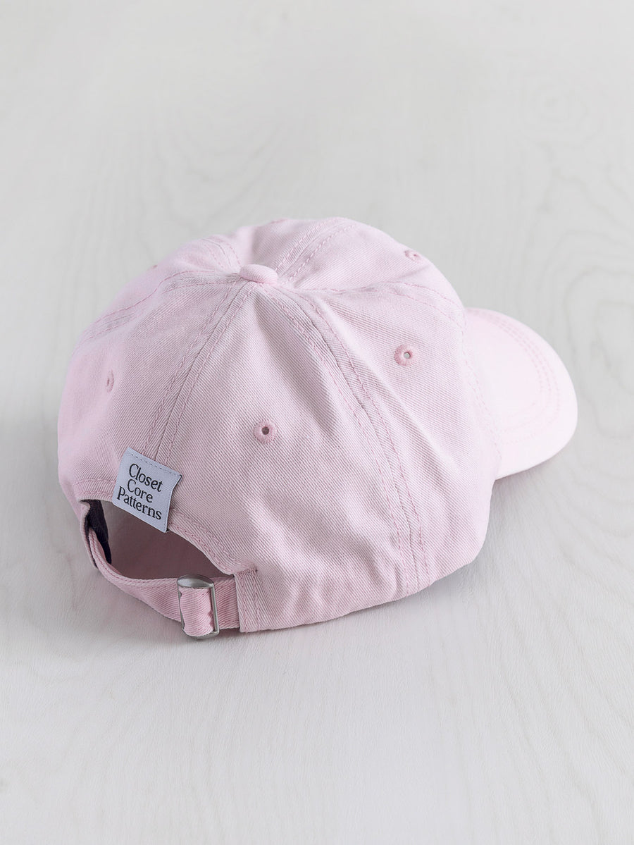 Casquette Sewcialism - Rose + Rouge