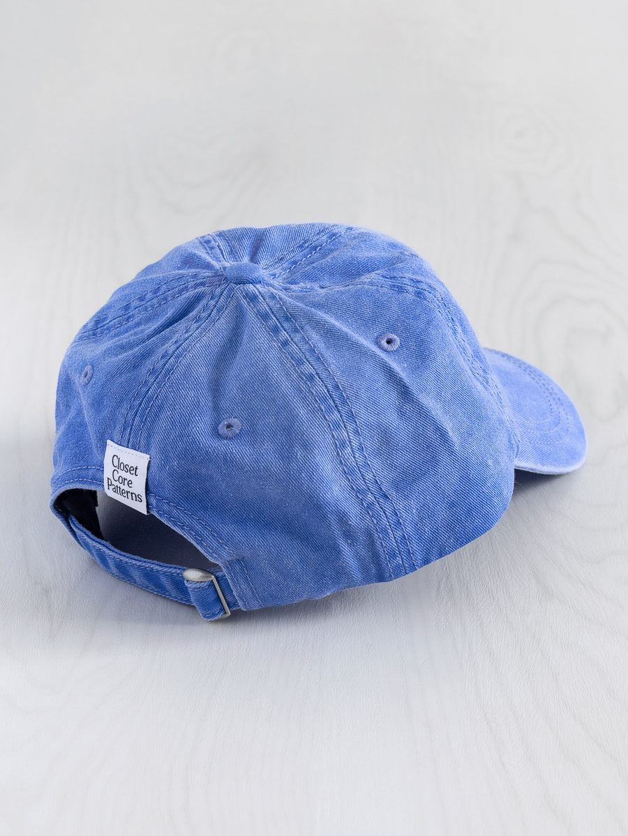 Sewcialism Hat - Blue + Yellow