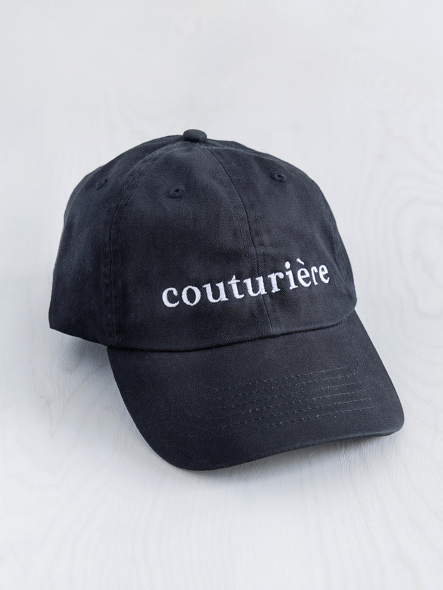 Couturière Hat -Black