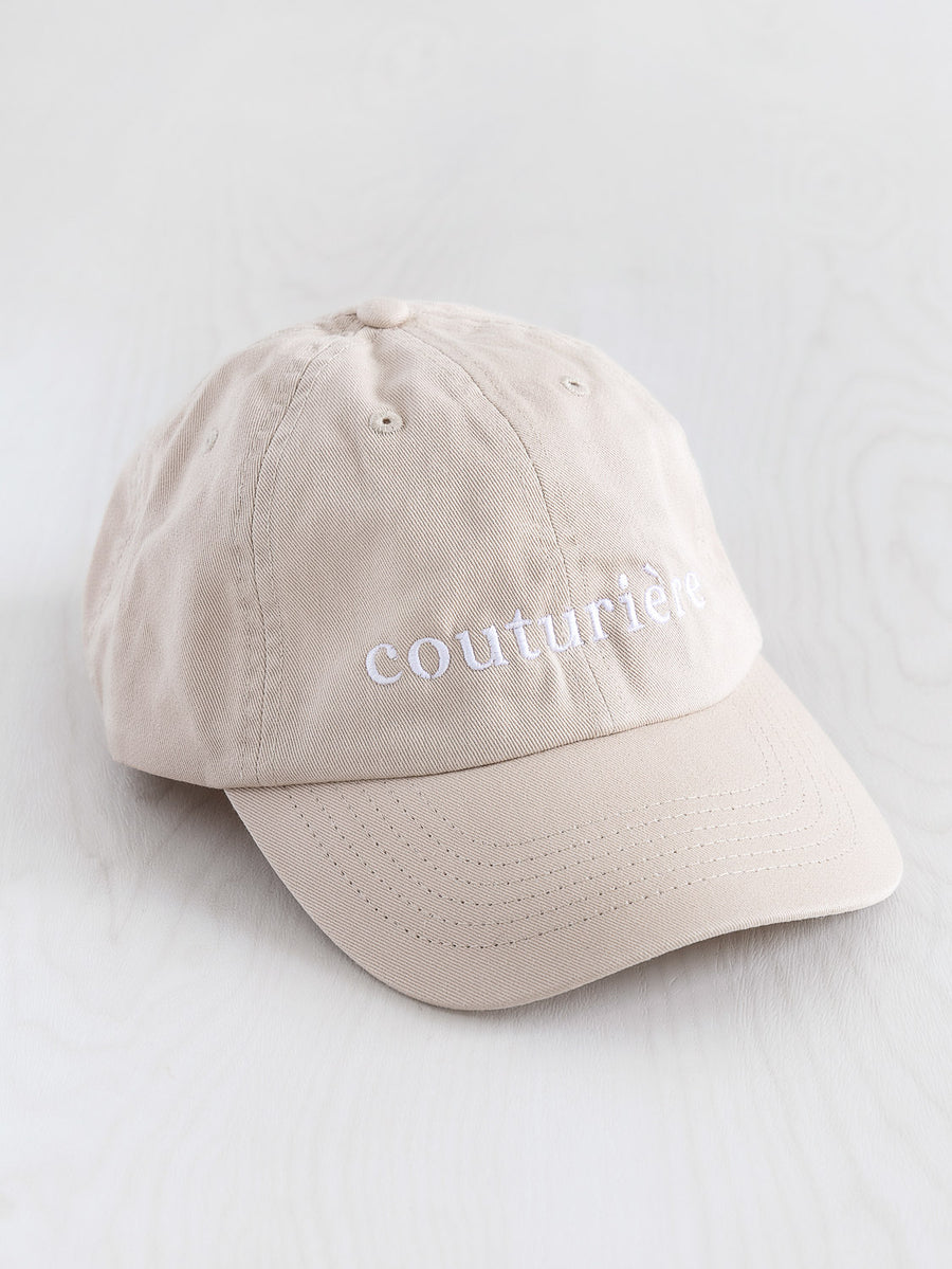 Casquette Couturière - Beige