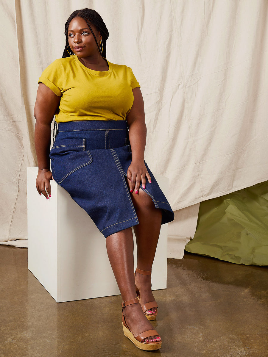 Slate Skirt | Plus-Size | Closet Core Crew