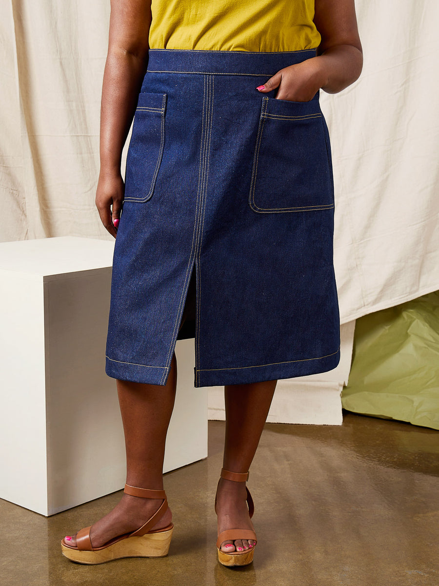 Slate Skirt | Plus-Size | Closet Core Crew