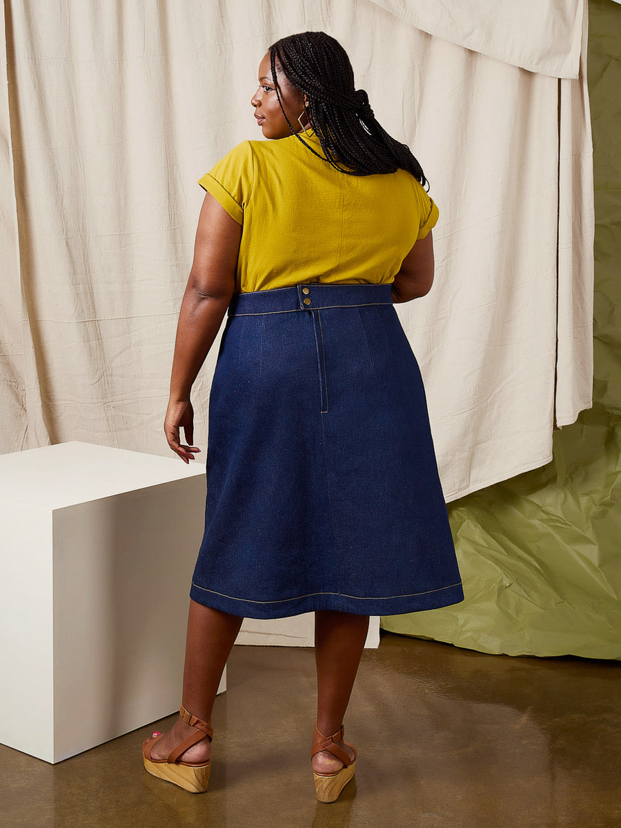 Slate Skirt | Plus-Size | Closet Core Crew