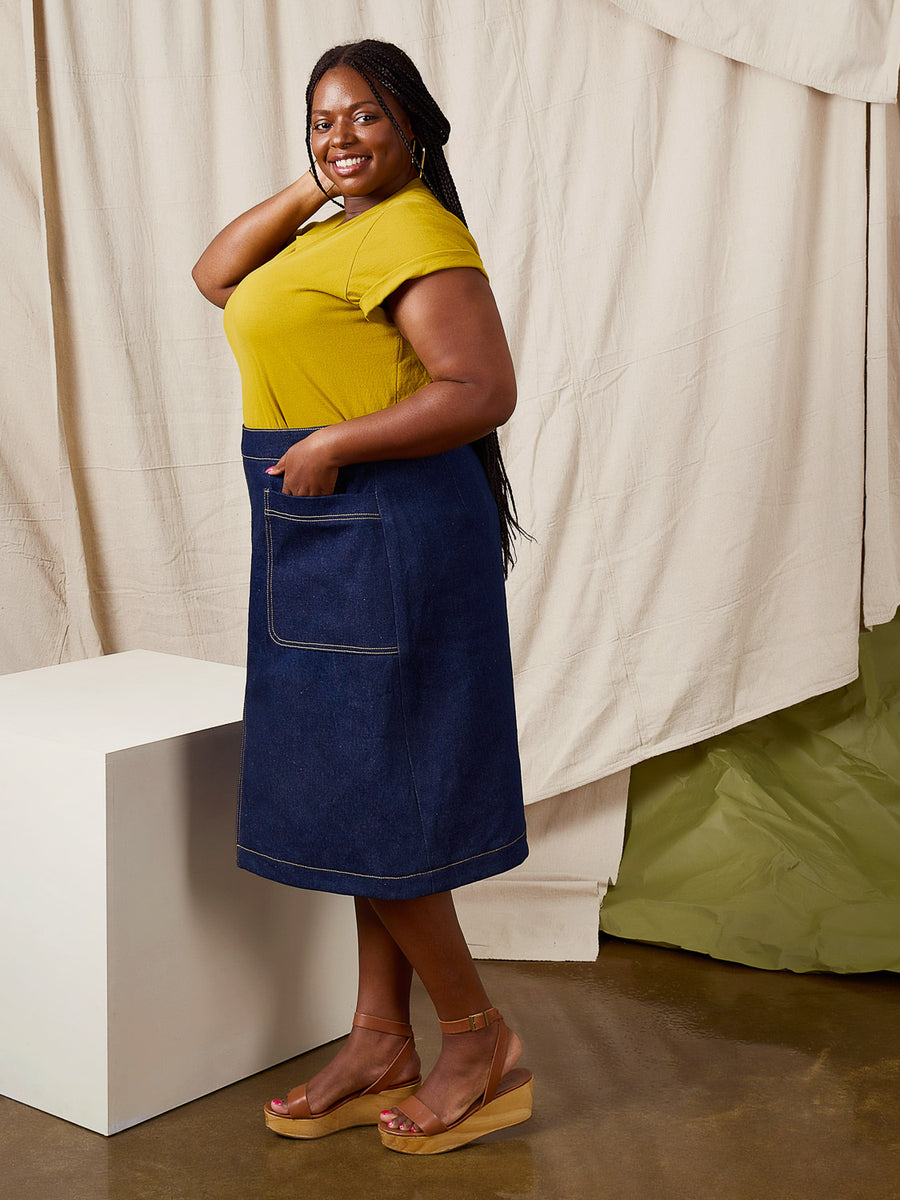 Slate Skirt | Plus-Size | Closet Core Crew