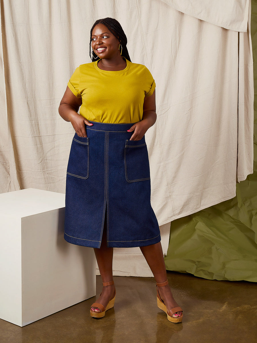 Slate Skirt | Plus-Size | Closet Core Crew