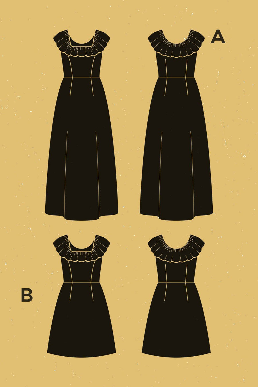 Coquelicot Dress Pattern | Deer & Doe – Closet Core Patterns