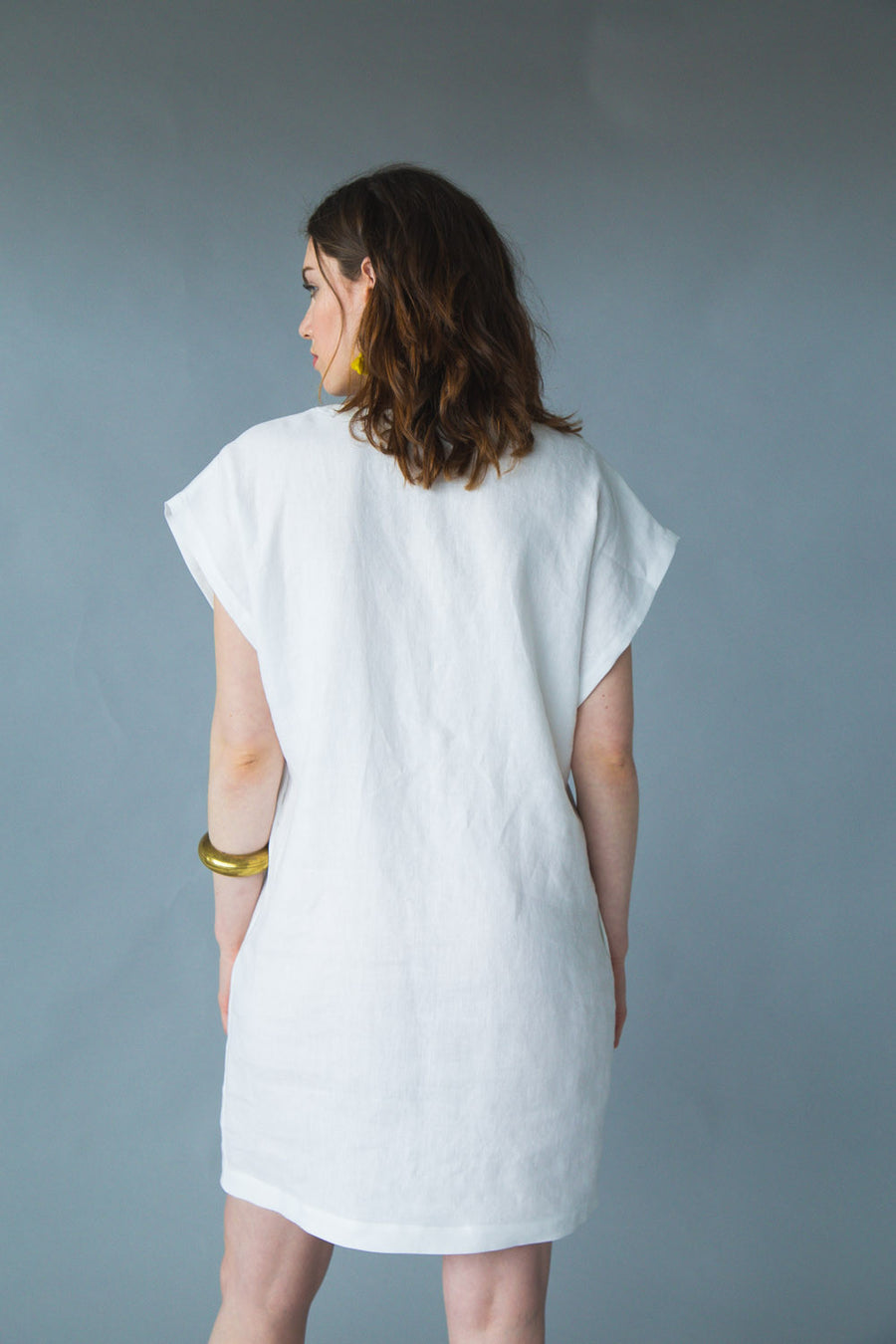 PATTERN REVIEW: Charlie Midi Dress in Midweight Linen – the thread