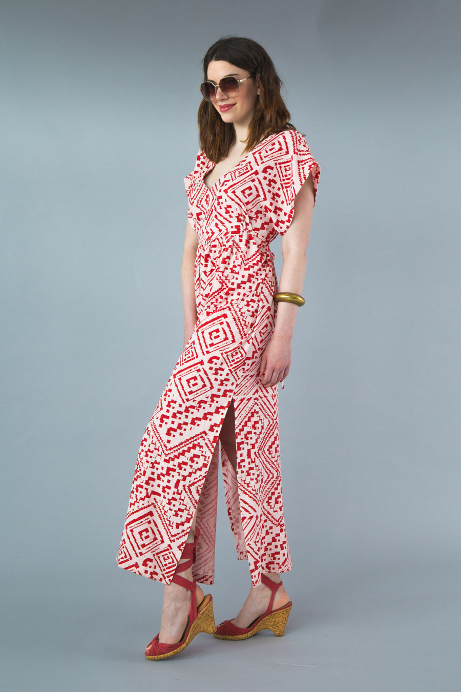 kaftan maxi dress pattern KAFTAN DRESS The Assembly Line Pattern Scissors Frock