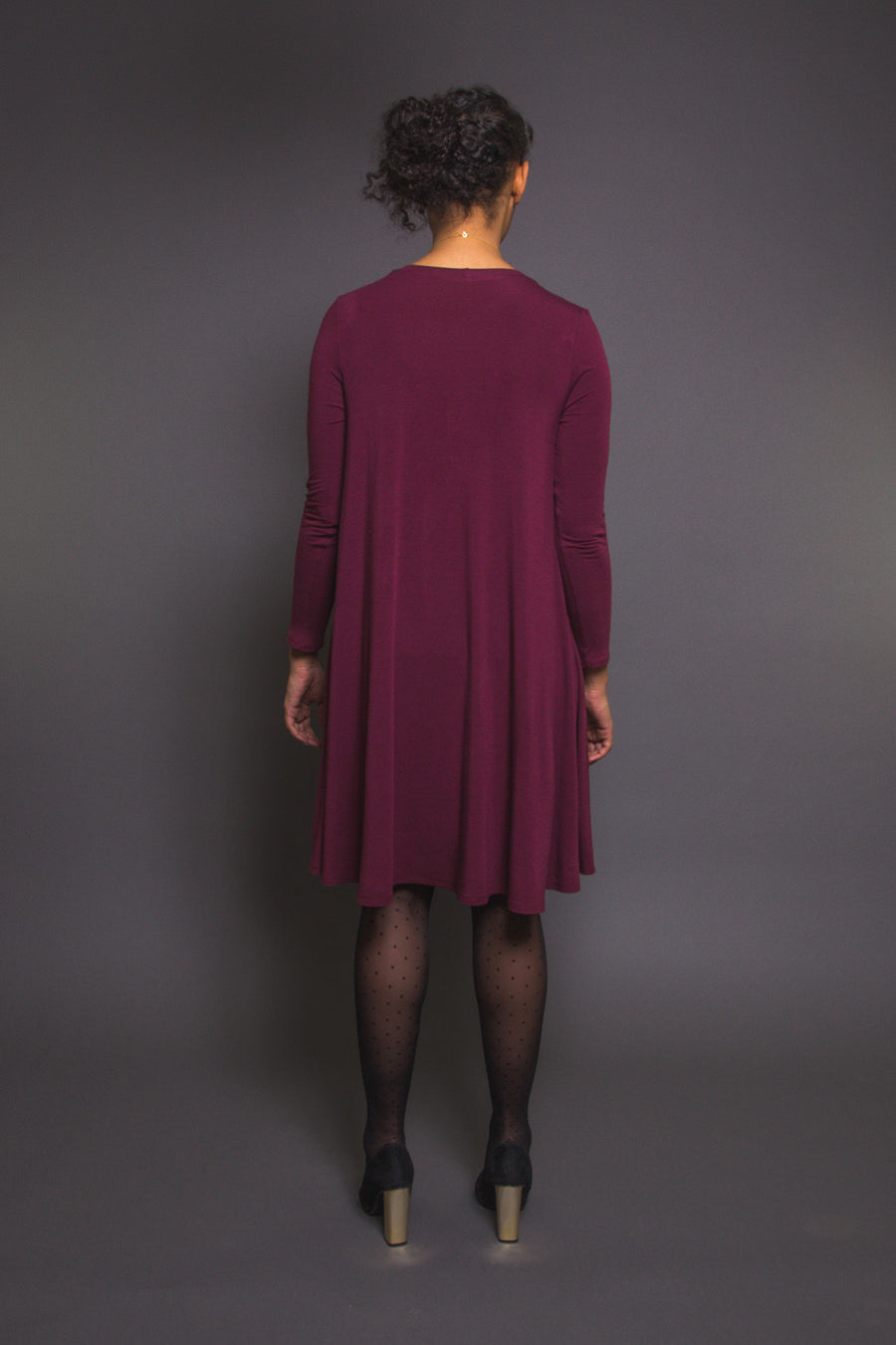 Ebony Tee Pattern // Knit Dress Pattern - back // Closet Core Patterns