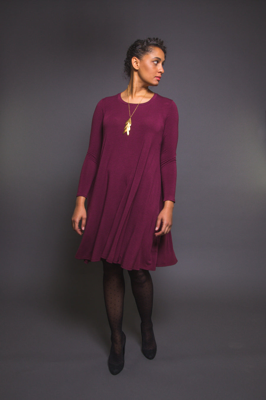Ebony T-Shirt & Dress Pattern | Drapey t-shirt pattern Closet Core Patterns Ebony T-Shirt & Dress Pattern | Drapey t-shirt pattern Closet Core Patterns