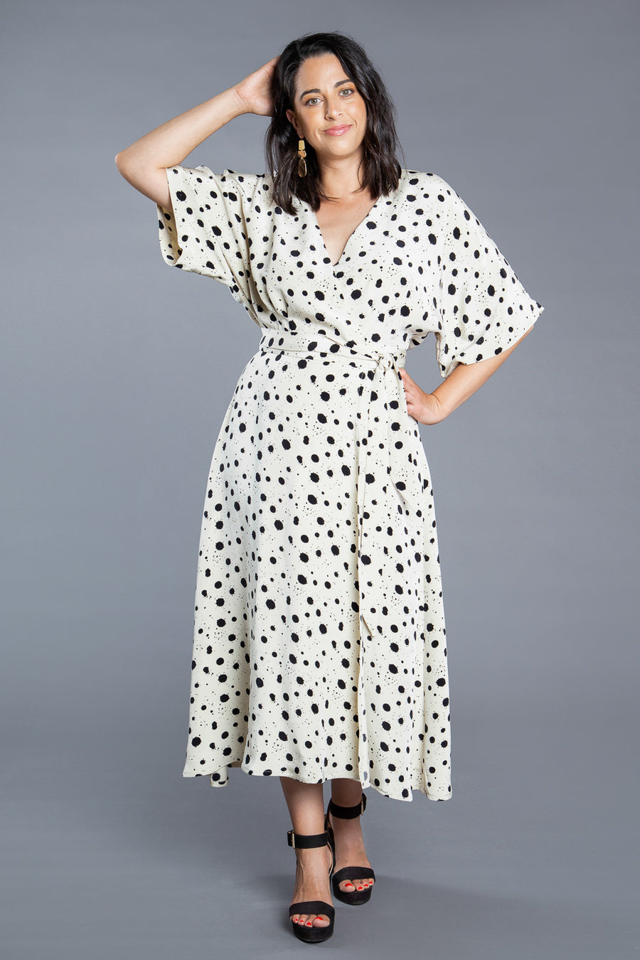 Elodie Wrap Dress Pattern Closet Core Patterns