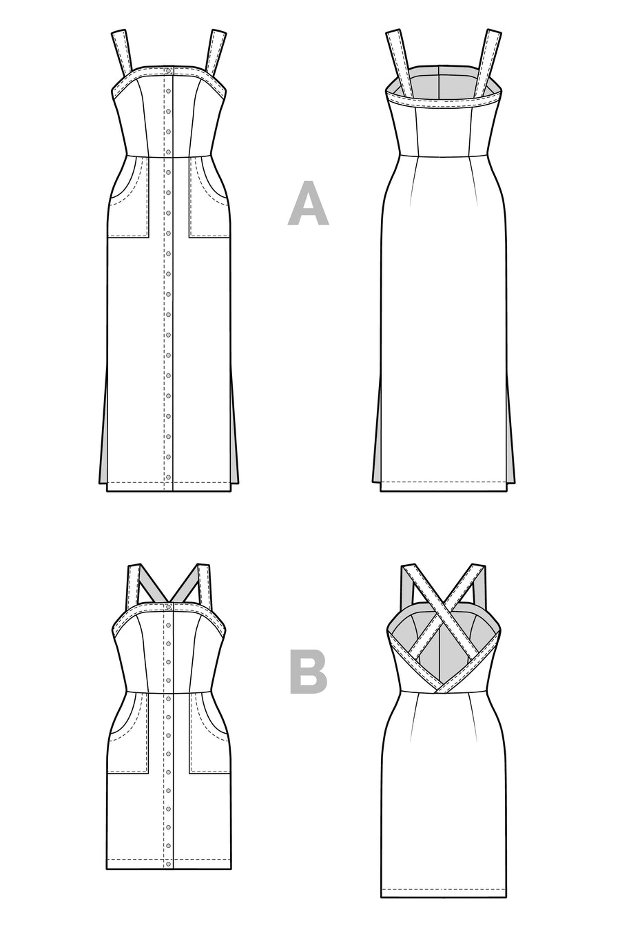 Fiona Sundress Pattern | Dress Pattern | Sewing Pattern Closet Core Patterns Fiona Sundress Pattern | Dress Pattern | Sewing Pattern Closet Core Patterns