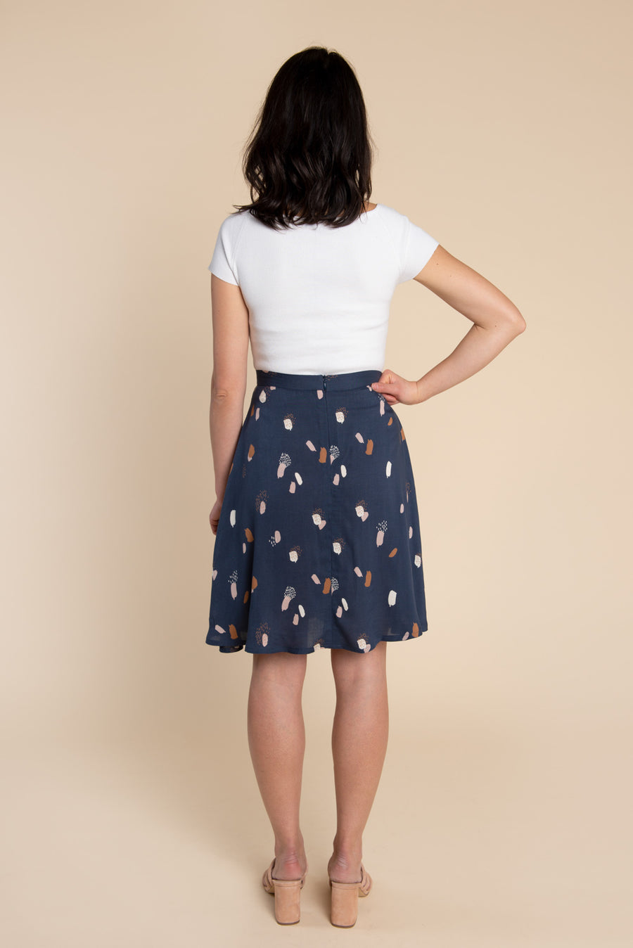 Fiore Skirt Pattern - Flared A-line skirt pattern | Closet Core Patterns