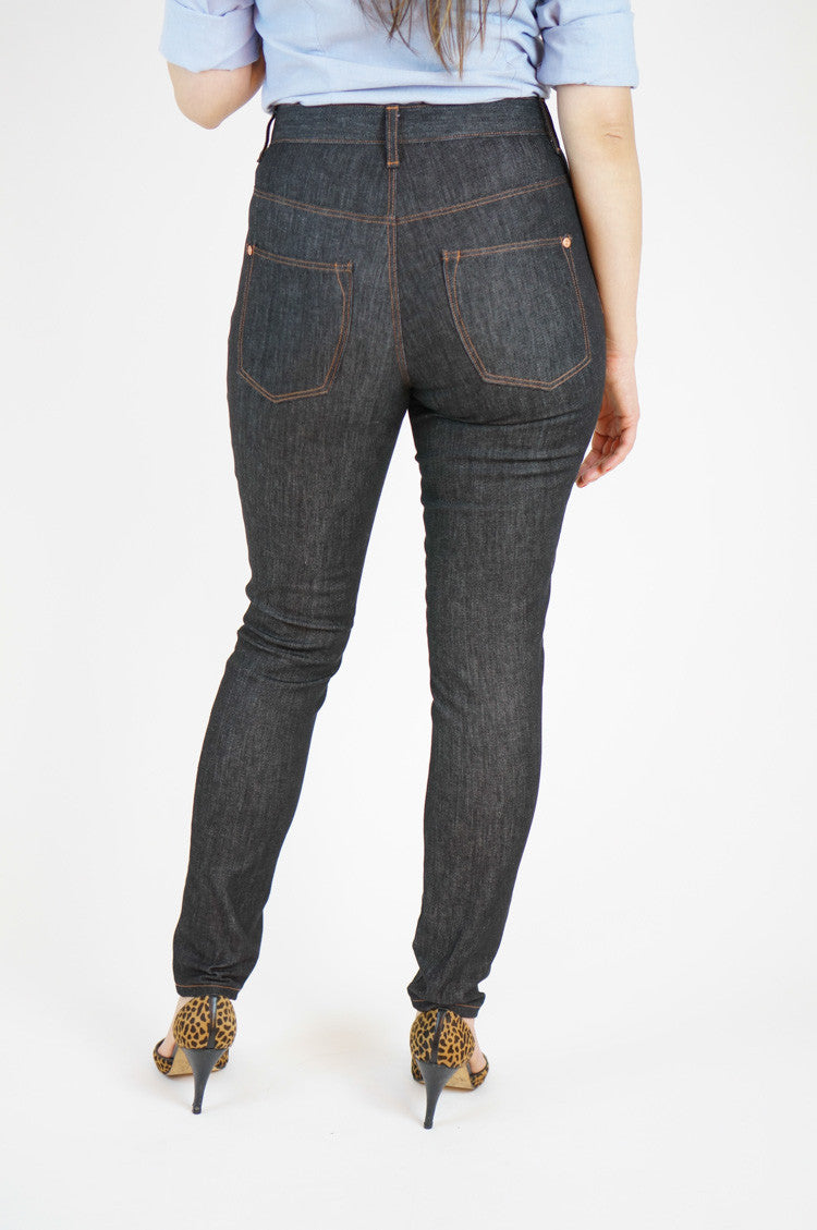 Ginger Jeans pattern // Skinny jeans sewing pattern