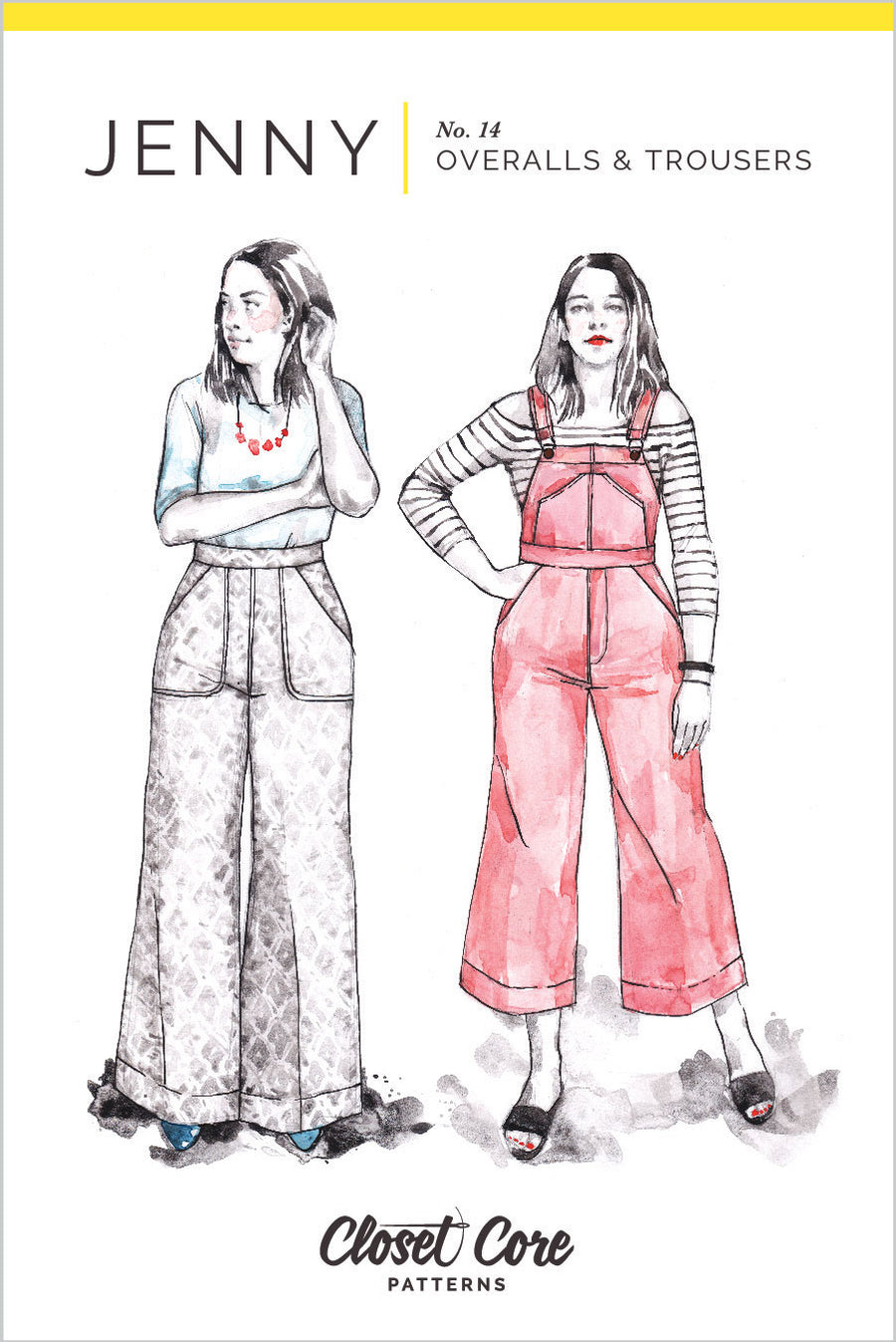 Jenny Overalls & Trousers Pattern | Closet Core Patterns