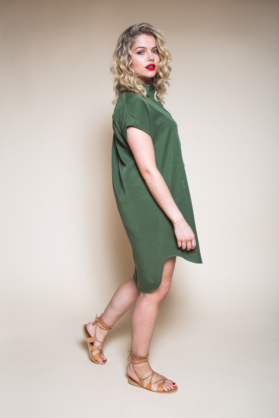 Kalle Shirt Pattern + Shirtdress Pattern