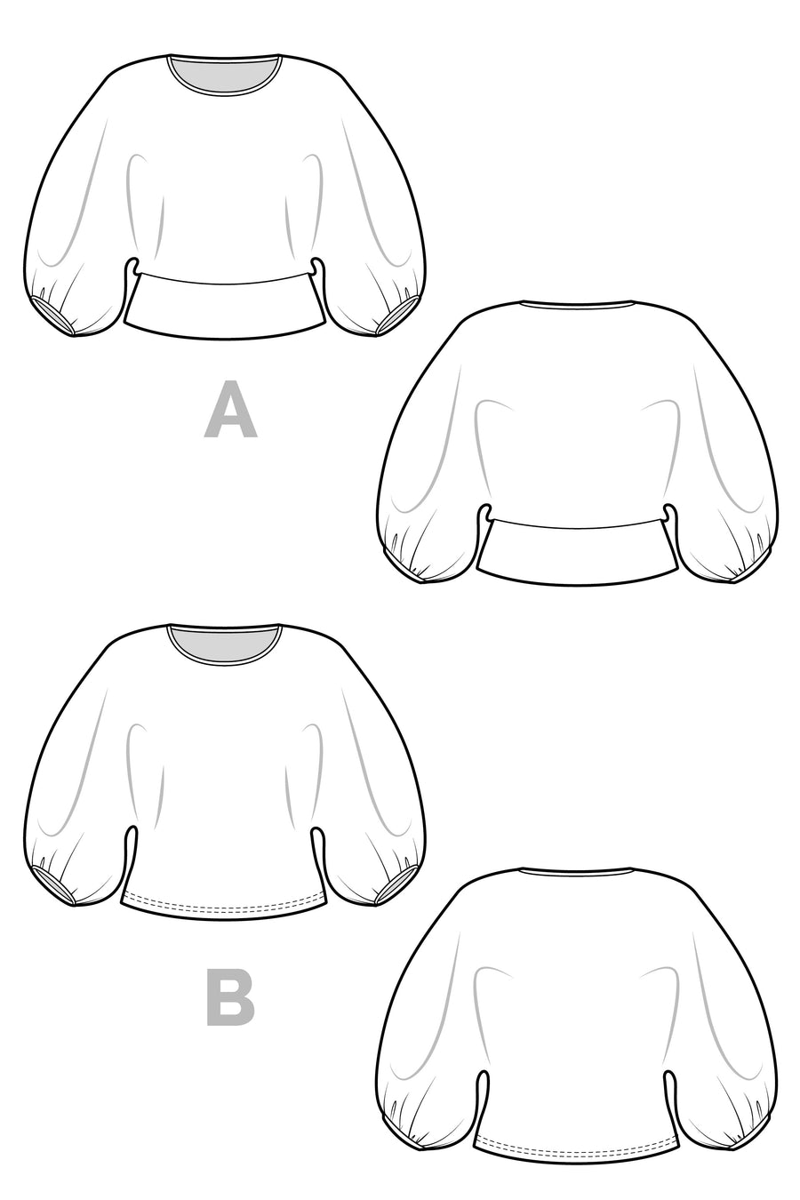 Marigold Sweater - Crew Pattern