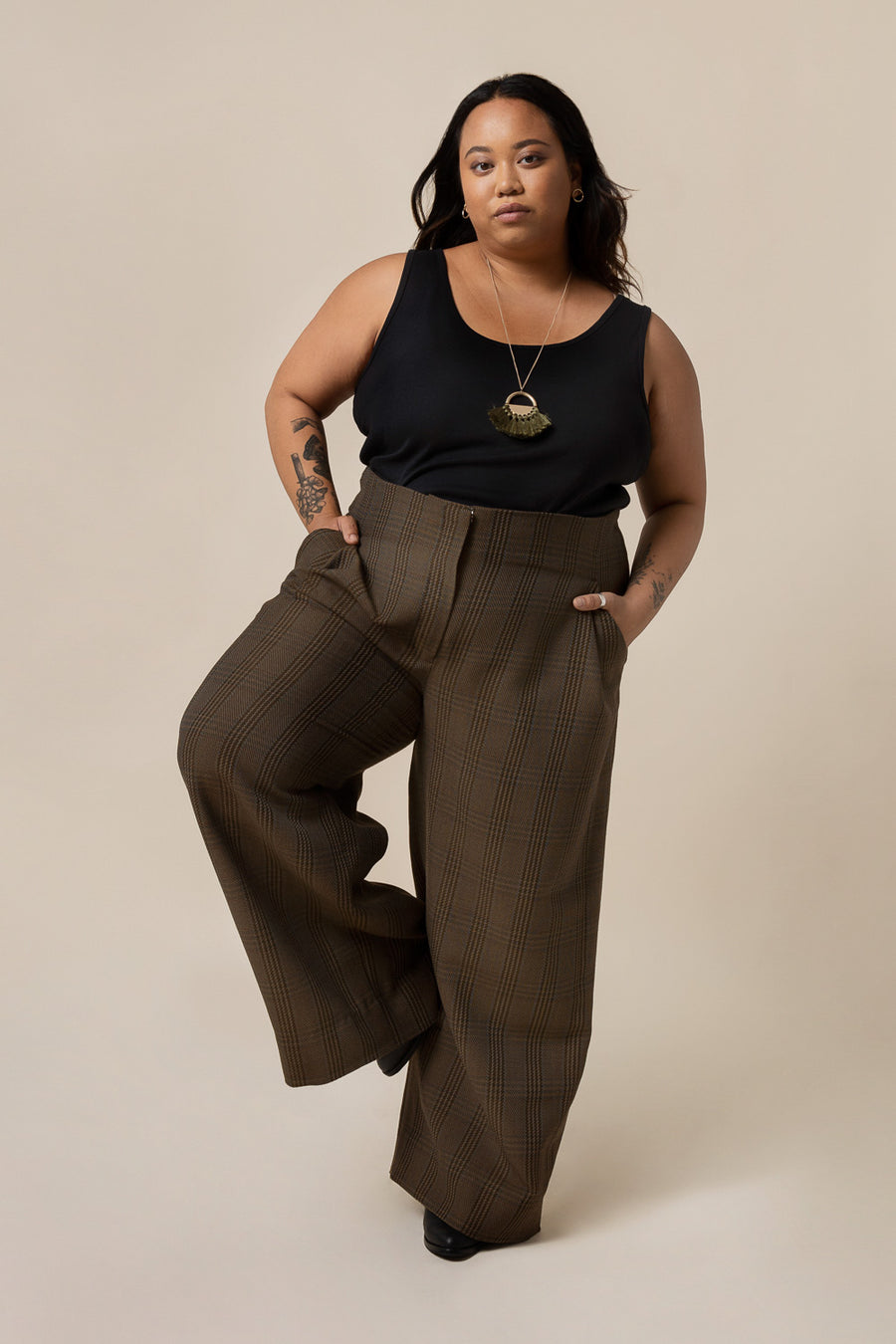 Closet Core Pietra trousers (pattern hack) – Michelle Sews