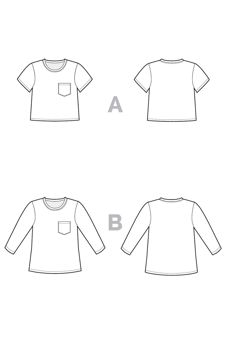 Core T-Shirt Free Pattern