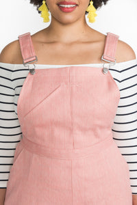 CLANE (クラネ) WAIST ADJUST OVERALLS CLANE - オーバーオール - WAIST ADJUST OVERALLS - BLUE