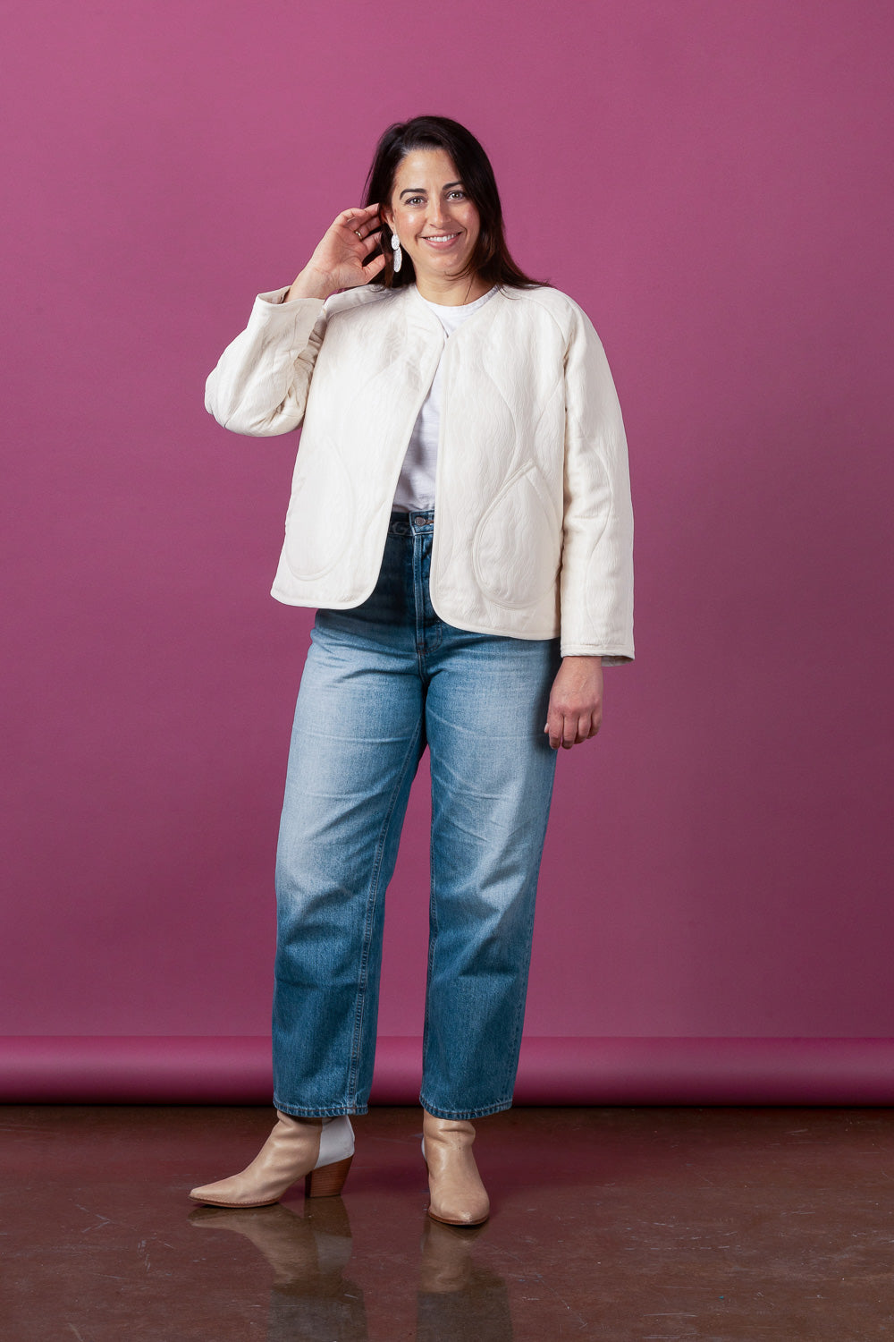 Parchment Quilted Jacket Pattern Closet Core Crew Closet Core Patterns