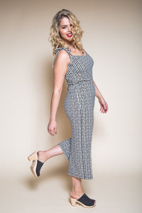 Sallie Jumpsuit Maxi dress Pattern Closet Case Patterns Closet Core Patterns