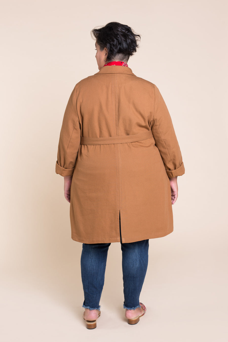 Sienna Maker Jacket Pattern - Full length // Plus size Utility and Chore Jacket Pattern // Closet Core Patterns