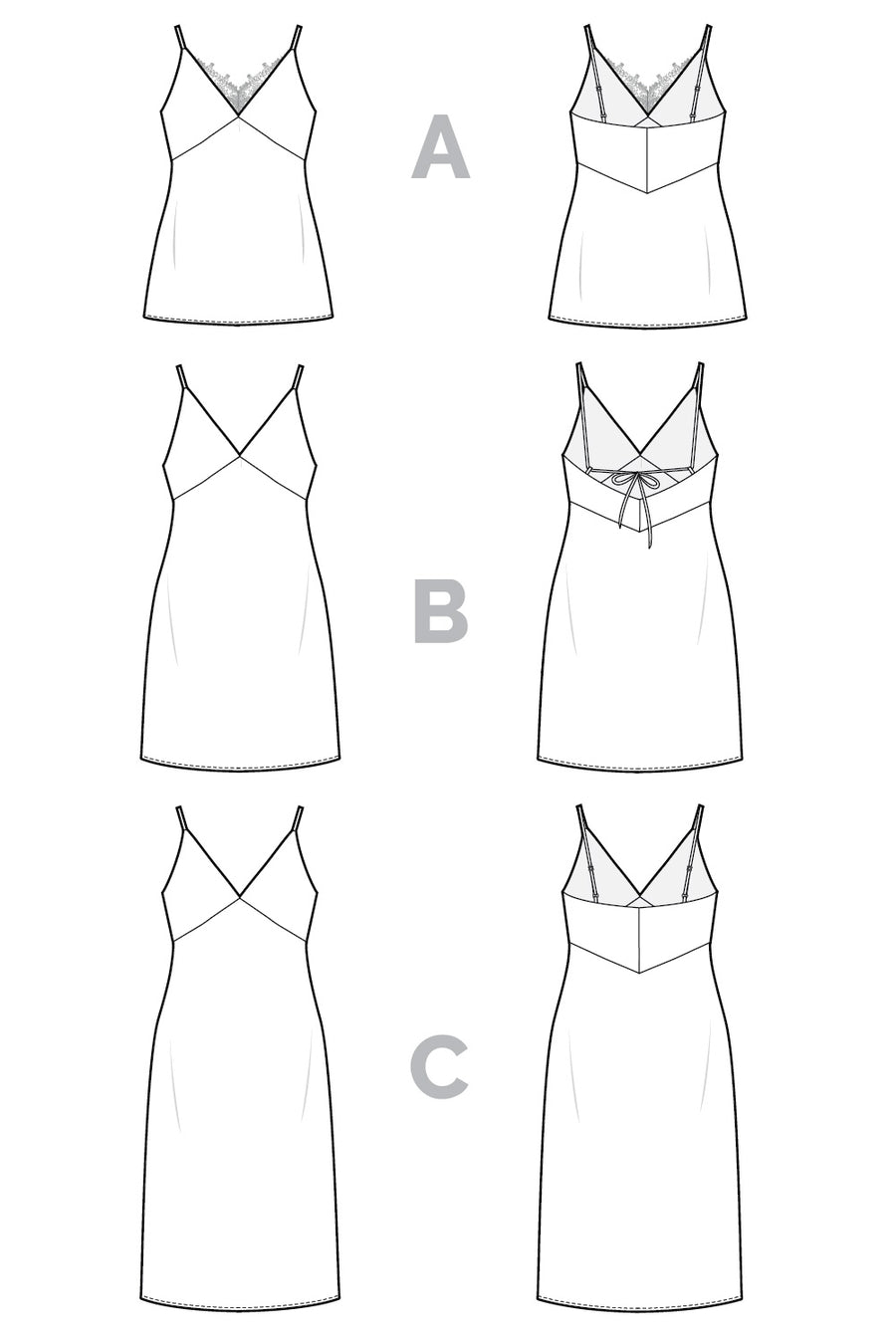 Simone Slip Pattern Bias Cut Slip Dress Pattern Closet Core Patterns Simone Slip Pattern Bias Cut Slip Dress Pattern Closet Core Patterns