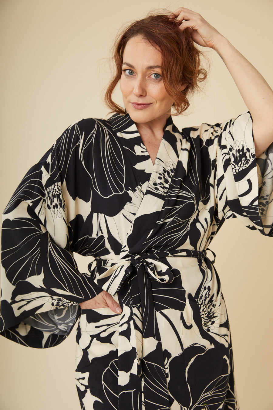 silk dressing gown pattern Women Silk Blend Dressing Gown