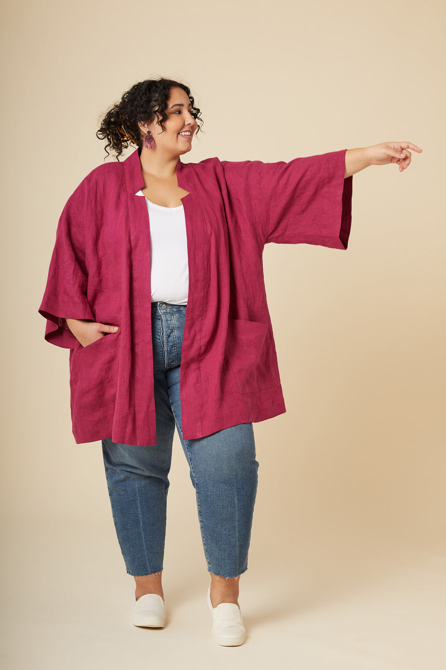 Veronik Robe | Plus Size Robe Pattern | Closet Core Patterns